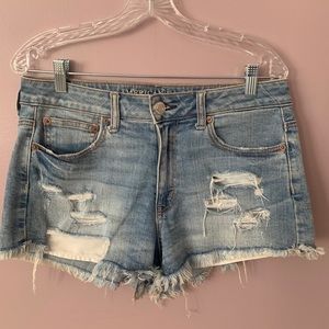 American Eagle Hi-Rise Festival Jean short
